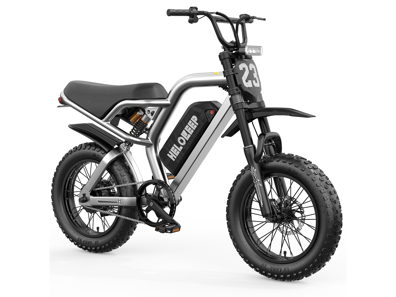 Helokeep K6 Mini Moped-Style Electric Bike