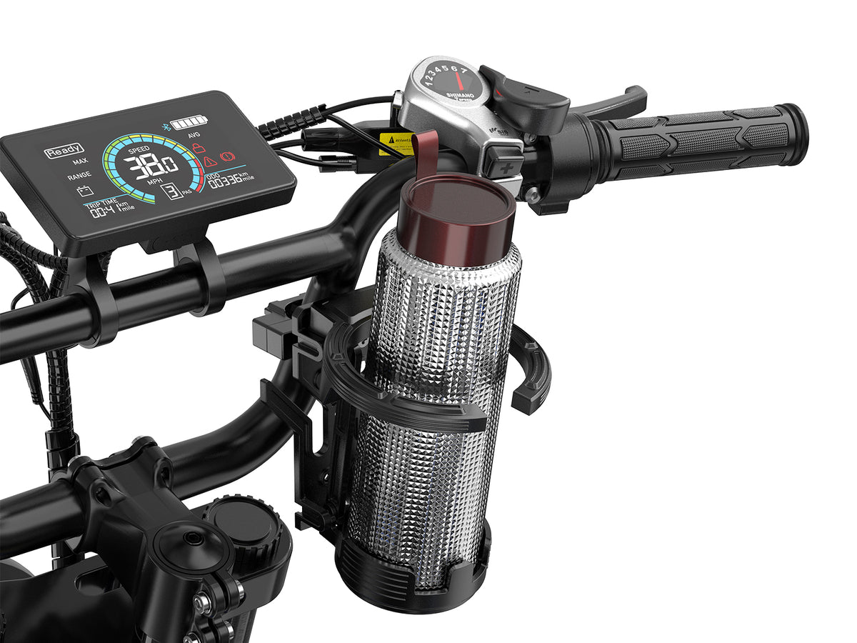 Helokeep Universal Electric Bike Handlebar Water Bottle Holder