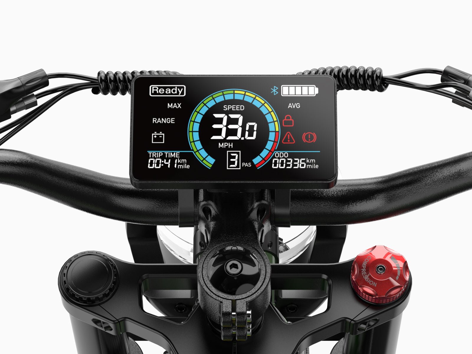 Helokeep 26M 2000W fat tire electric bike with 26-inch wheels and dual hydraulic brakes