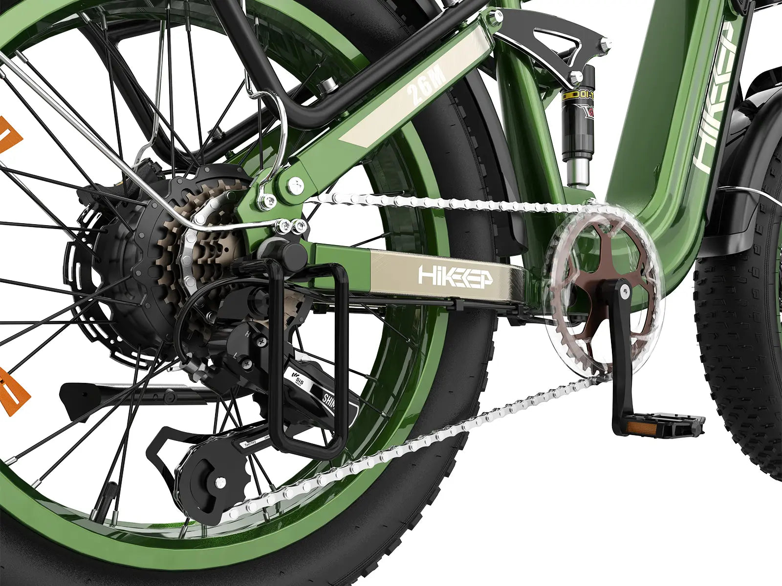 Helokeep 26M Fat Tire Electric Bike