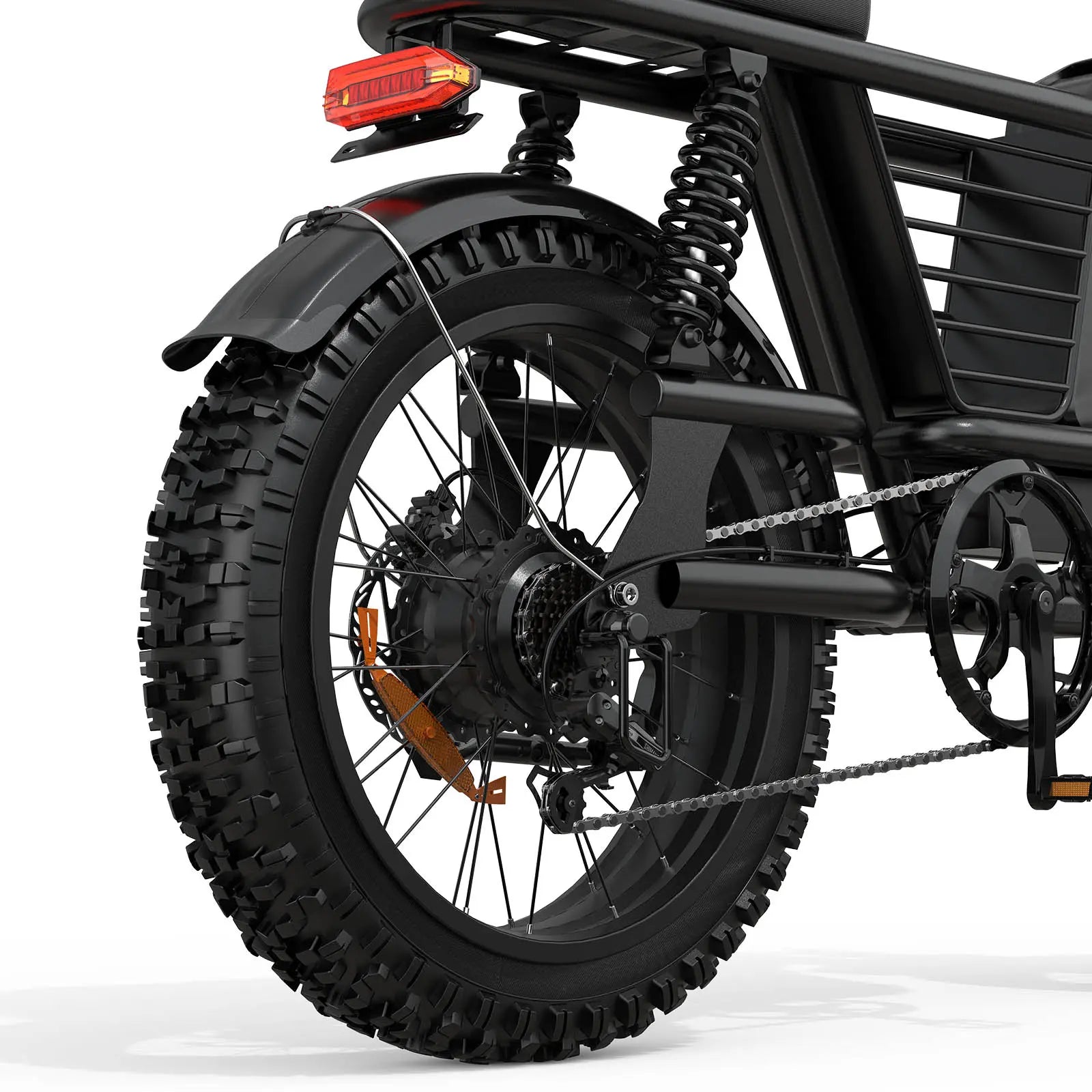 Helokeep ME-L step-thru electric bike for city commuting in white finish