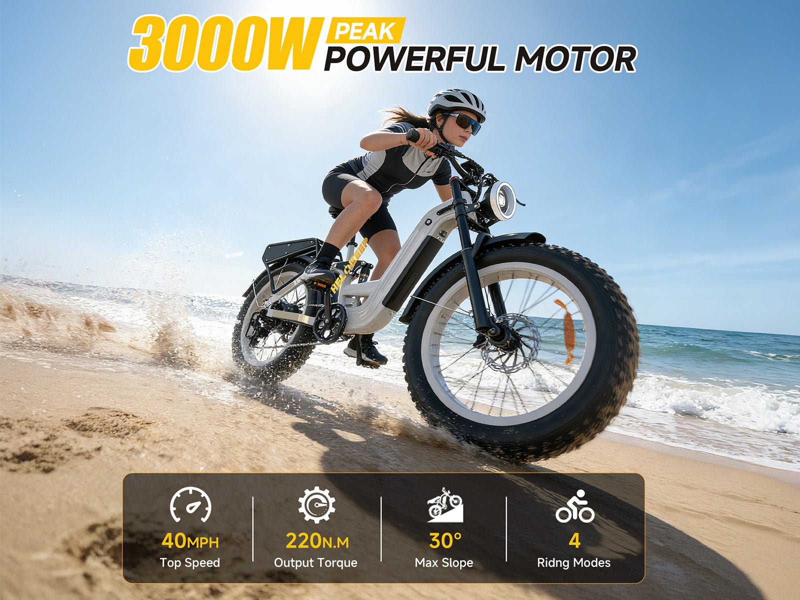Helokeep 26F Step-Through Electric Bike