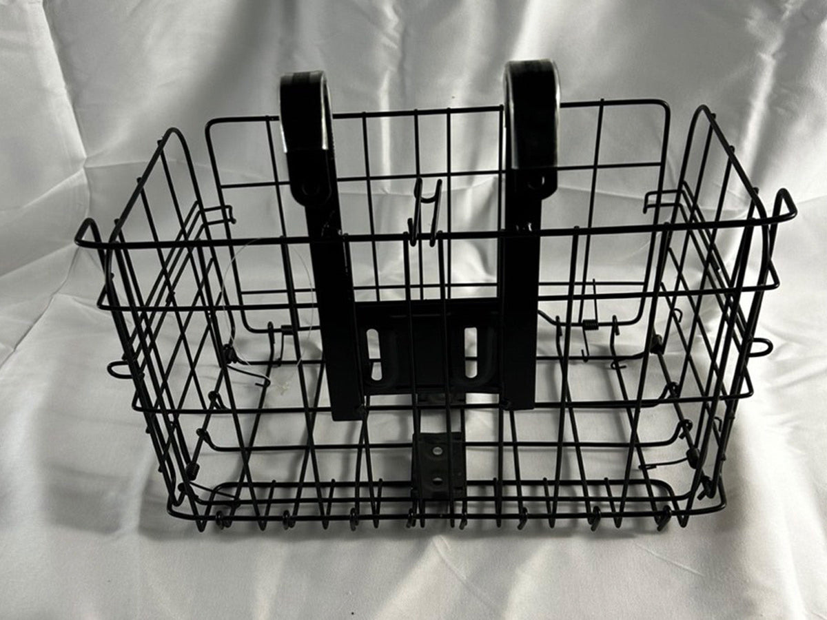 Helokeep Foldable Steel Wire Mesh Bike Basket