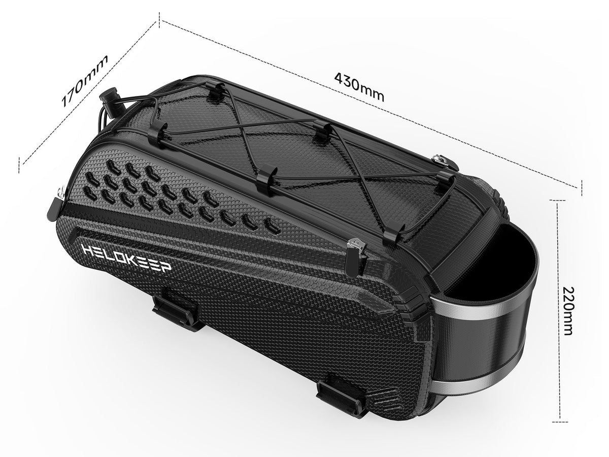 Helokeep Hard Shell Rear Shelf Bag