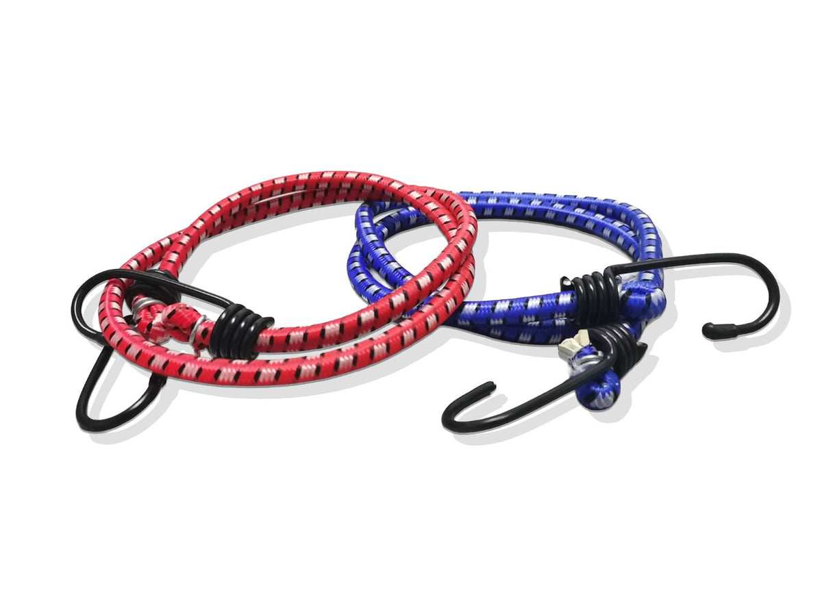 Helokeep Heavy-Duty Ebike Bungee Cords with Metal Hooks (2-Pack)