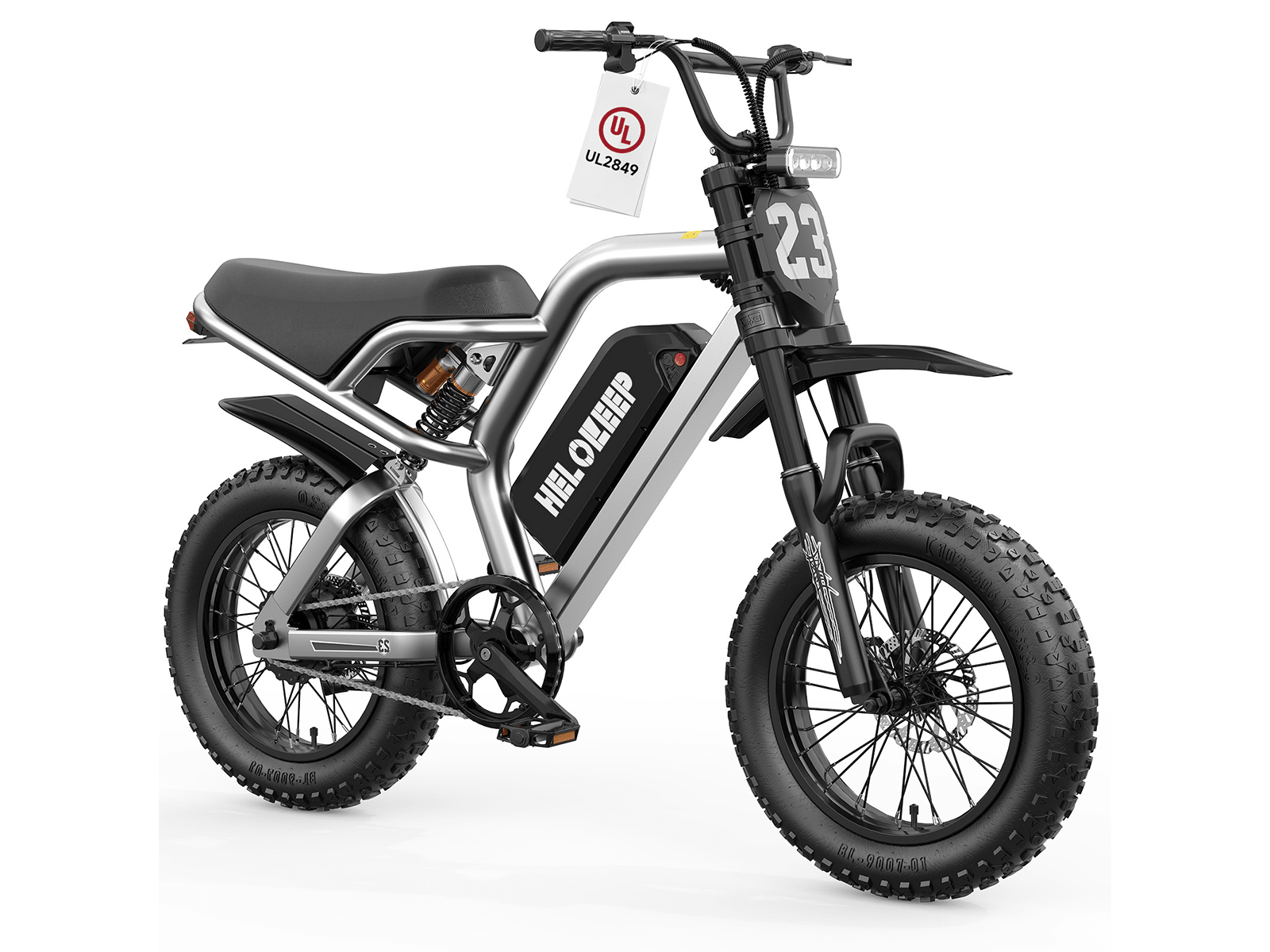 Helokeep K6 Mini Moped-Style Electric Bike