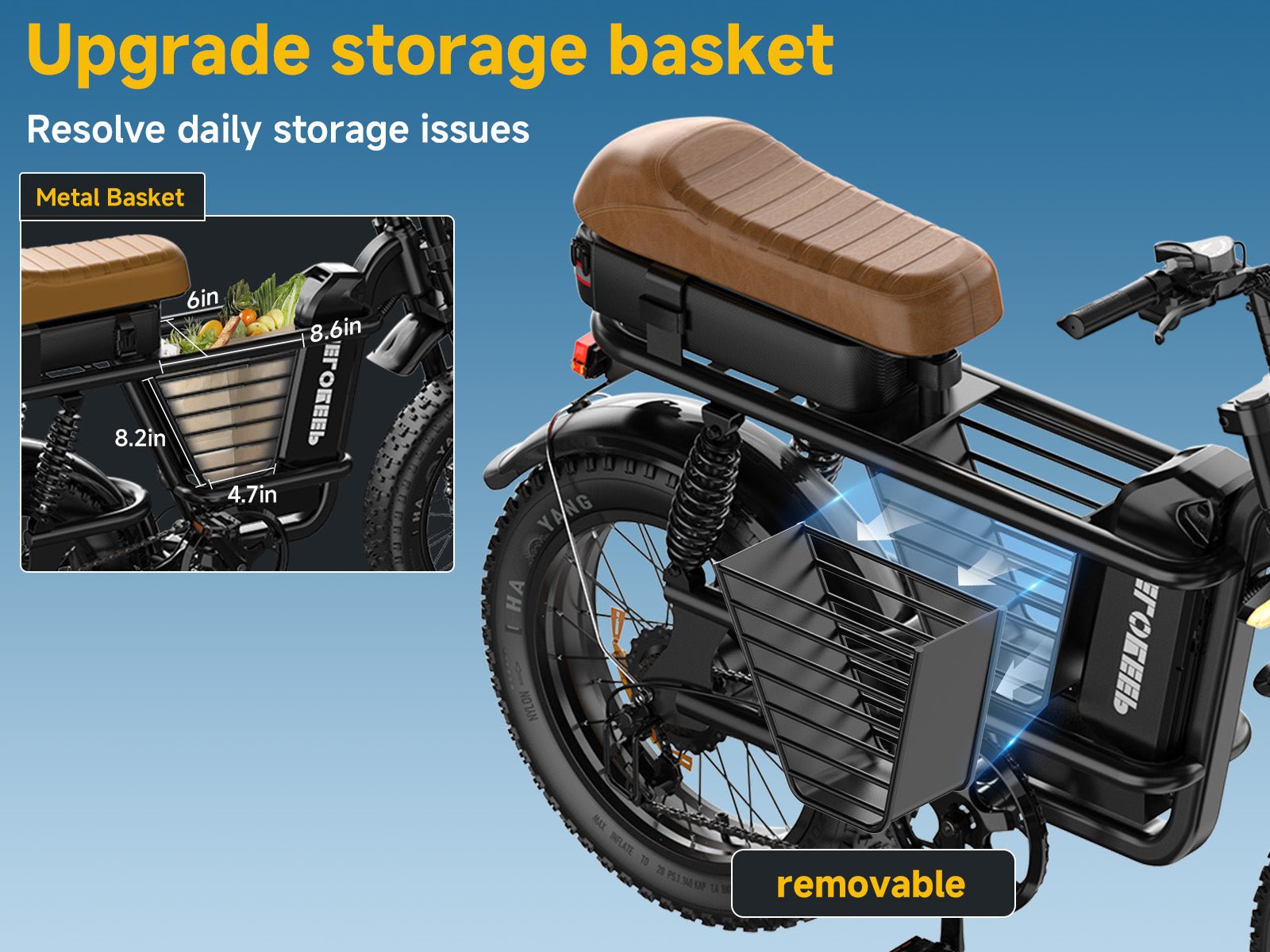 Helokeep ME-T Dual-Motor Electric Bike for Adults