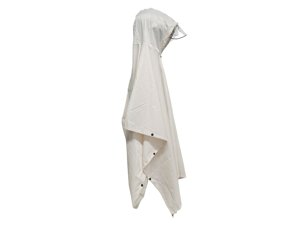 Helokeep Waterproof Ebike Rain Poncho with Clear Face Shield