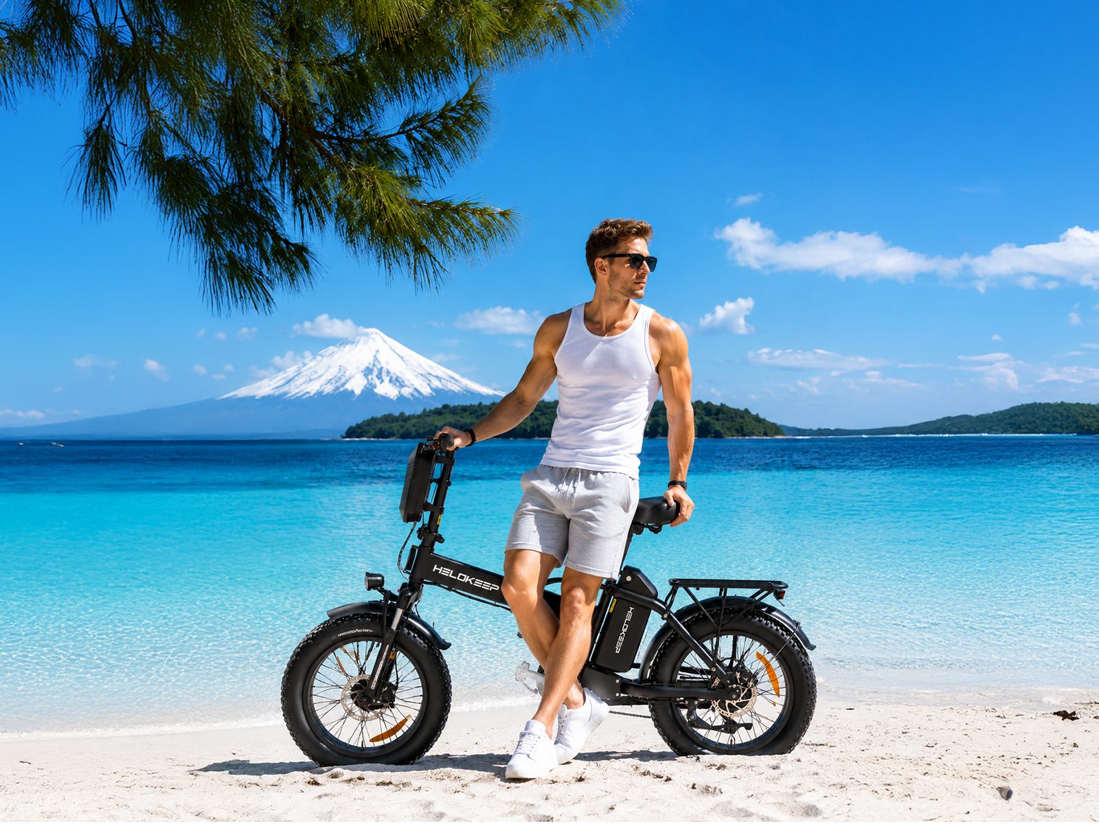 Helokeep CM20 Folding Ebike for Adults