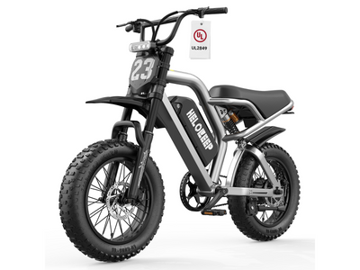 Helokeep K6 Mini Moped-Style Electric Bike