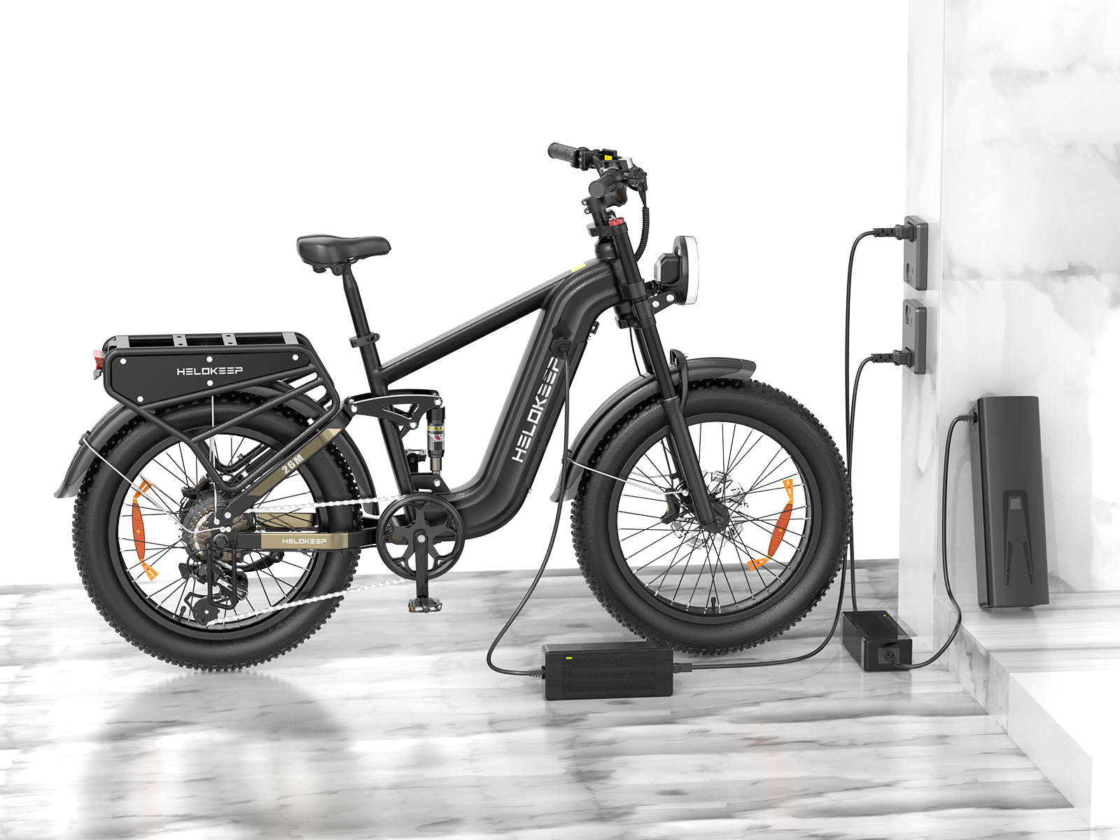 Helokeep Hidden-Style   Removable   Lithium   Battery   for   Electric   Assist   Bicycles