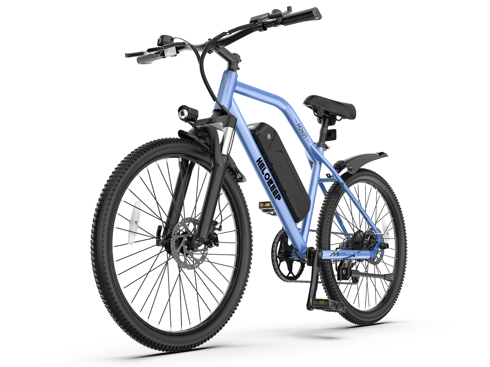 Helokeep M2601 classic commuter e-bike with 750W motor and 26-inch wheels