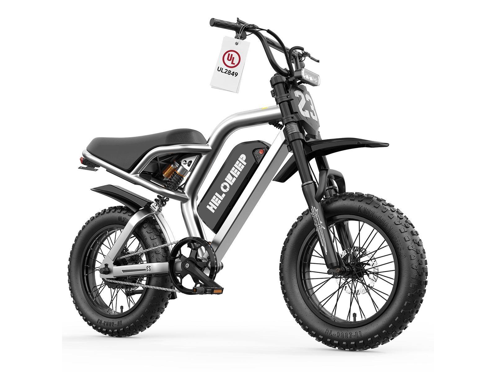 Helokeep K6 Mini Moped-Style Electric Bike