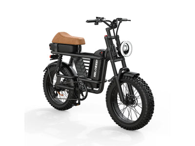Helokeep ME-L step-thru electric bike for city commuting in white finish