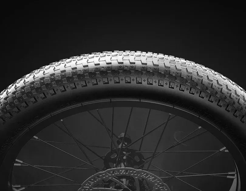 Helokeep CM20 folding fat tire electric bike with 750W motor and 20-inch tires