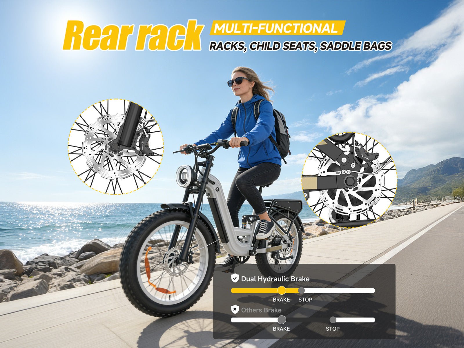 Helokeep 26F Step-Through Electric Bike