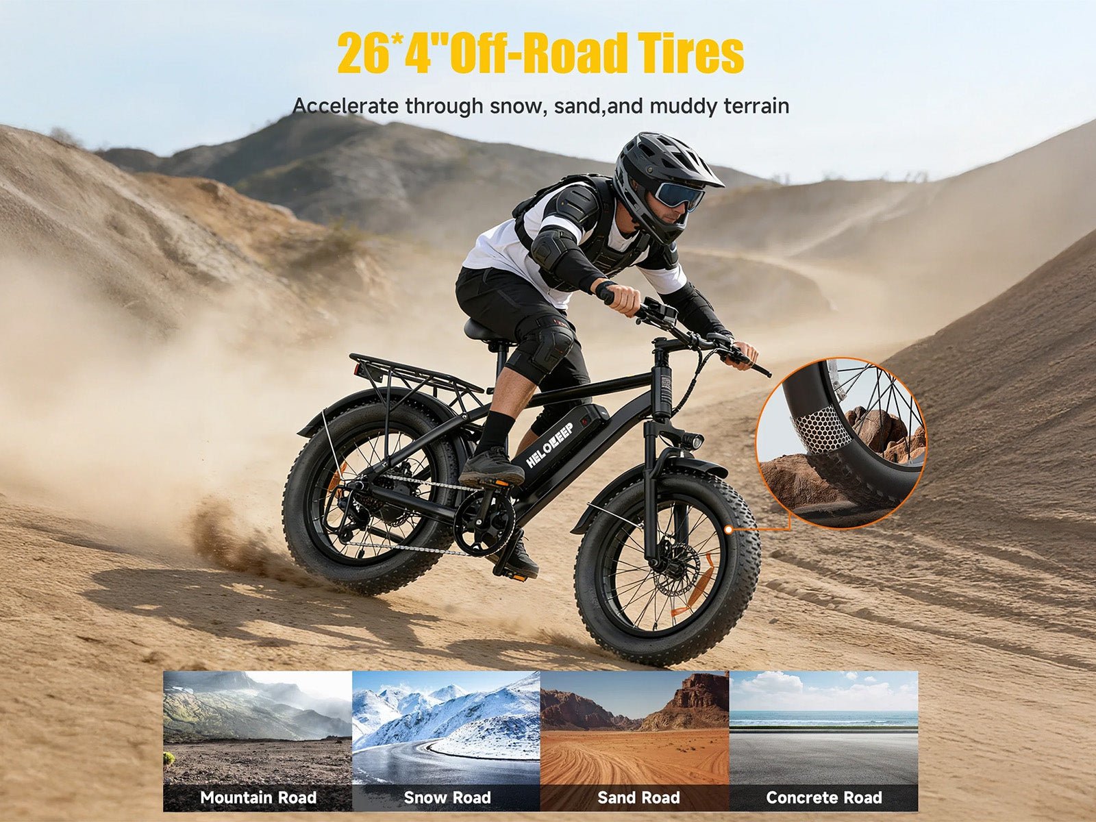 Helokeep 26P Electric Mountain Bike