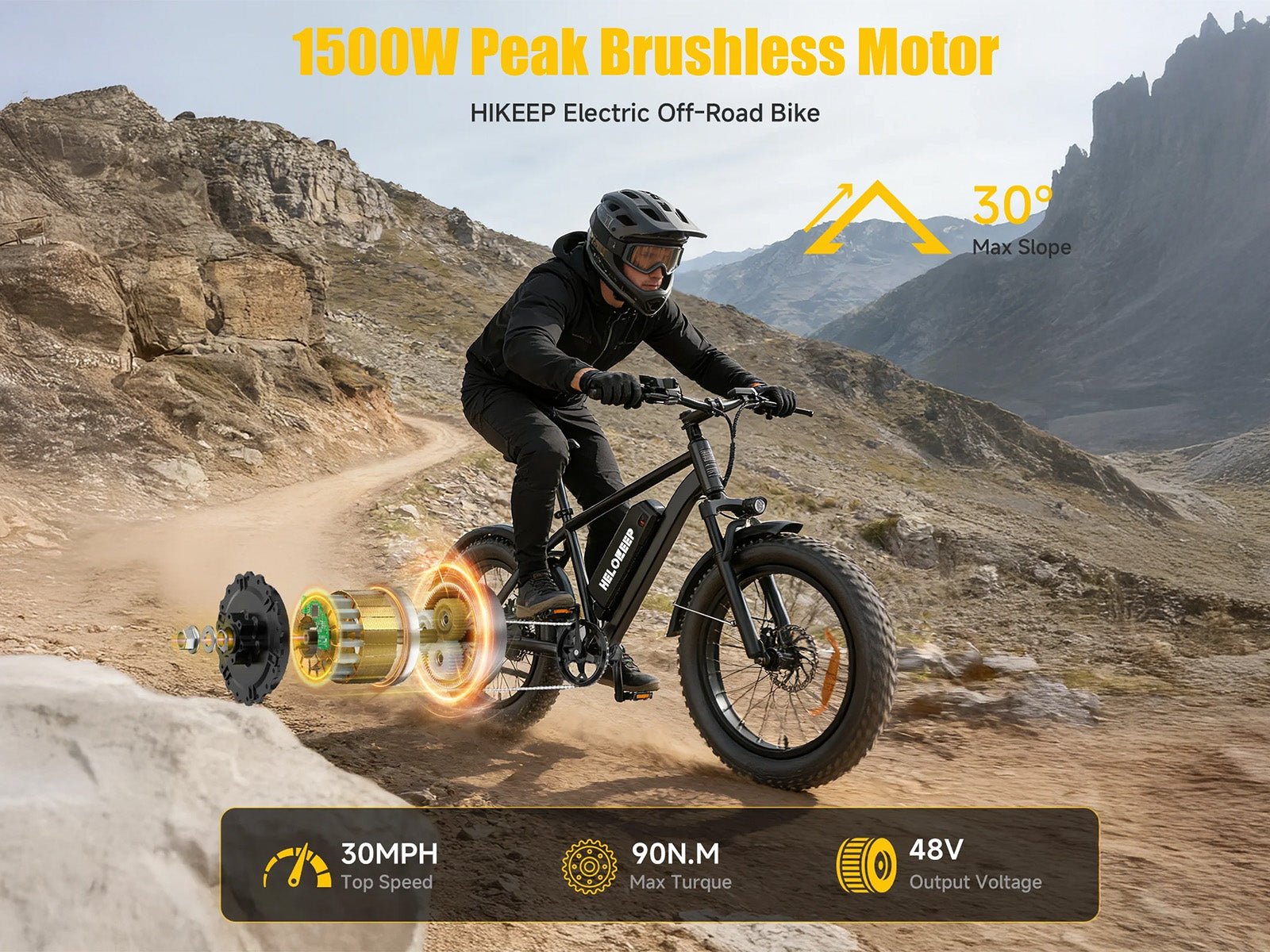 Helokeep 26P Electric Mountain Bike
