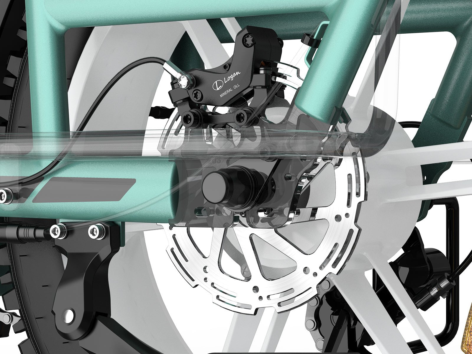 -Helokeep CD20 Long-Range Cargo Electric Bike - Helokeep