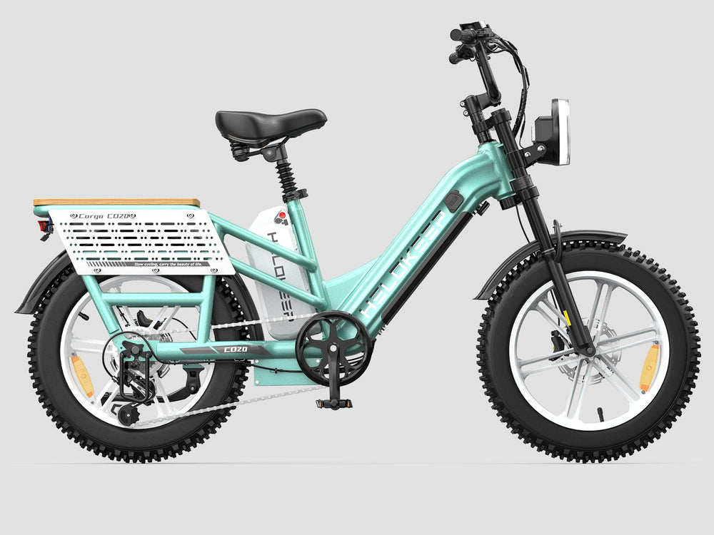-Helokeep CD20 Long-Range Cargo Electric Bike - Helokeep