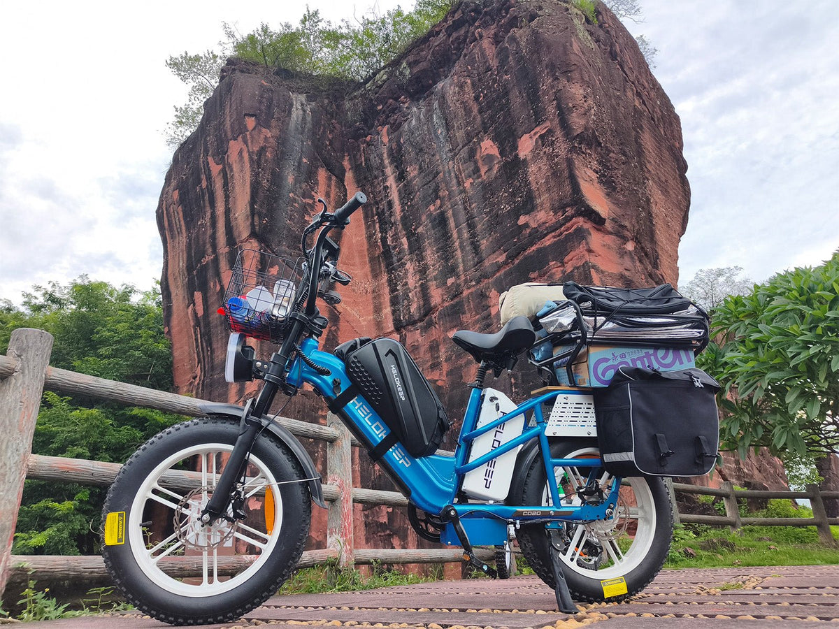Helokeep CD20 Cargo Electric Bike - Mega Bundle Edition