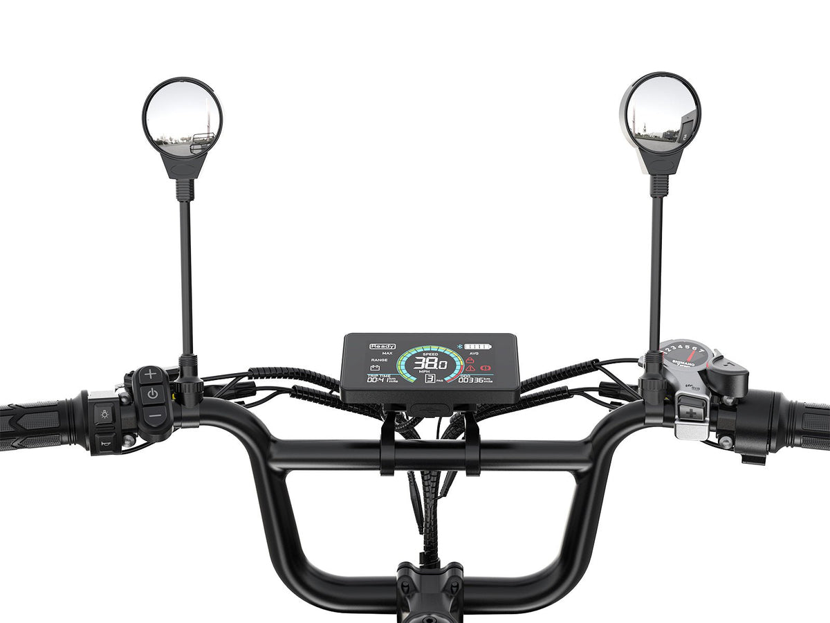 Helokeep Flexible Long Stem Ebike Mirror