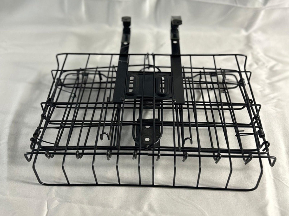 Helokeep Foldable Steel Wire Mesh Bike Basket