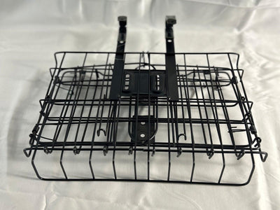 Helokeep Foldable Steel Wire Mesh Bike Basket