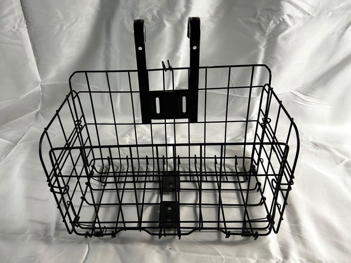 Helokeep Foldable Steel Wire Mesh Bike Basket
