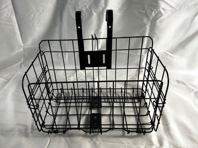 Helokeep Foldable Steel Wire Mesh Bike Basket