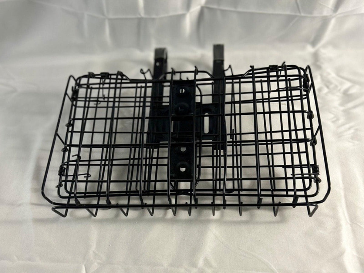 Helokeep Foldable Steel Wire Mesh Bike Basket