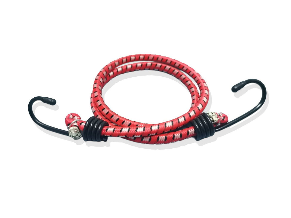 Helokeep Heavy-Duty Ebike Bungee Cords with Metal Hooks (2-Pack)