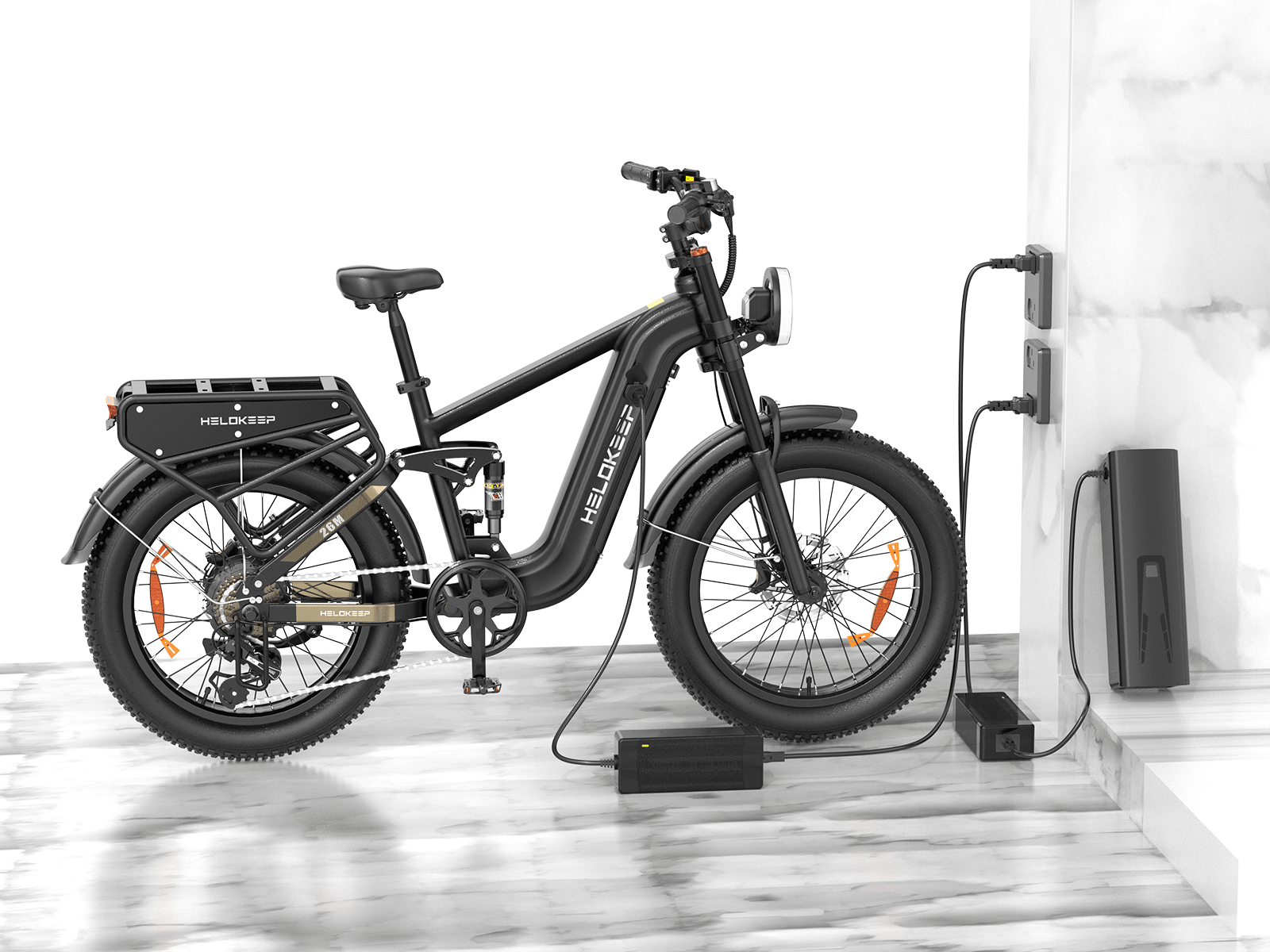 Helokeep Hidden-Style   Removable   Lithium   Battery   for   Electric   Assist   Bicycles