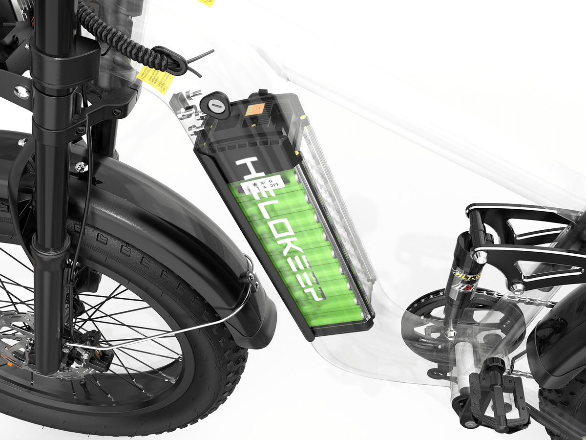 Helokeep Hidden-Style   Removable   Lithium   Battery   for   Electric   Assist   Bicycles