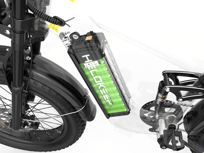 Helokeep Hidden-Style   Removable   Lithium   Battery   for   Electric   Assist   Bicycles