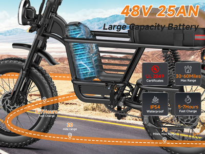 Helokeep ME-T  Dual-Motor Electric Bike for Adults