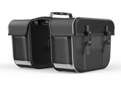 Helokeep Waterproof Rear Rack Double Pannier Bag for E-Bikes