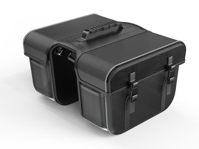 Helokeep Waterproof Rear Rack Double Pannier Bag for E-Bikes