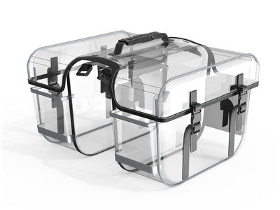 Helokeep Waterproof Rear Rack Double Pannier Bag for E-Bikes