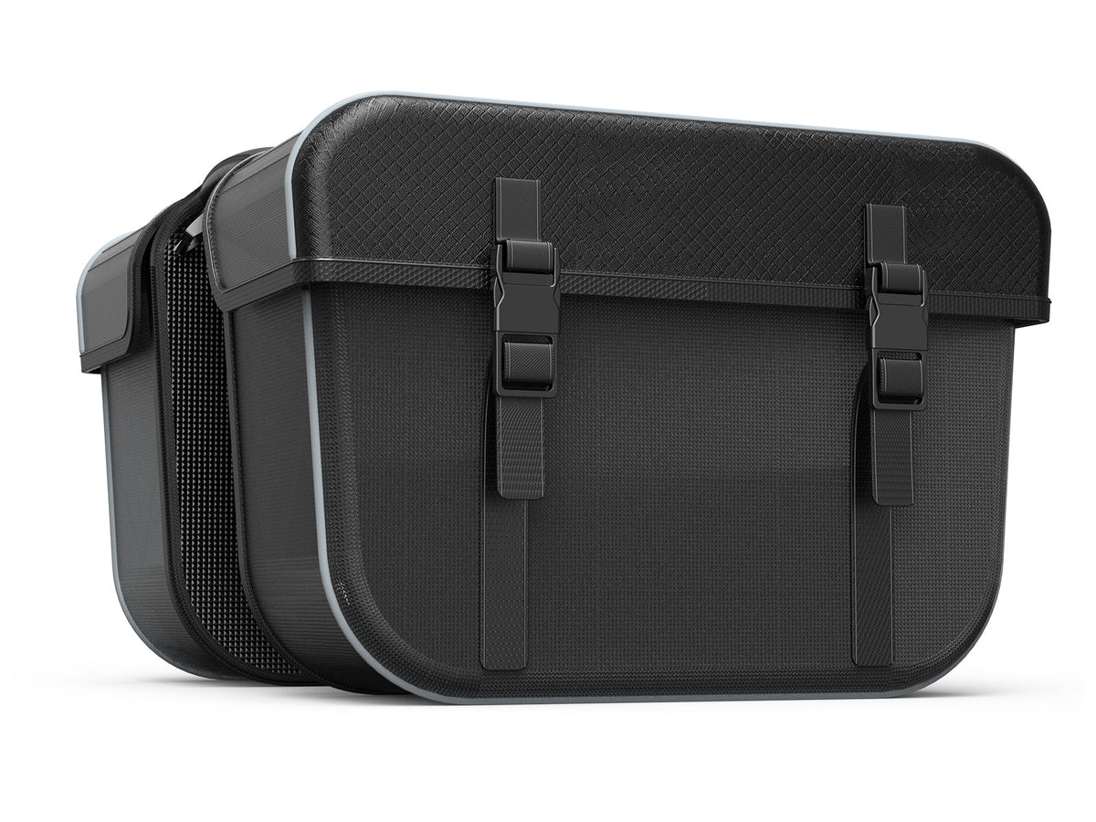 Helokeep Waterproof Rear Rack Double Pannier Bag for E-Bikes