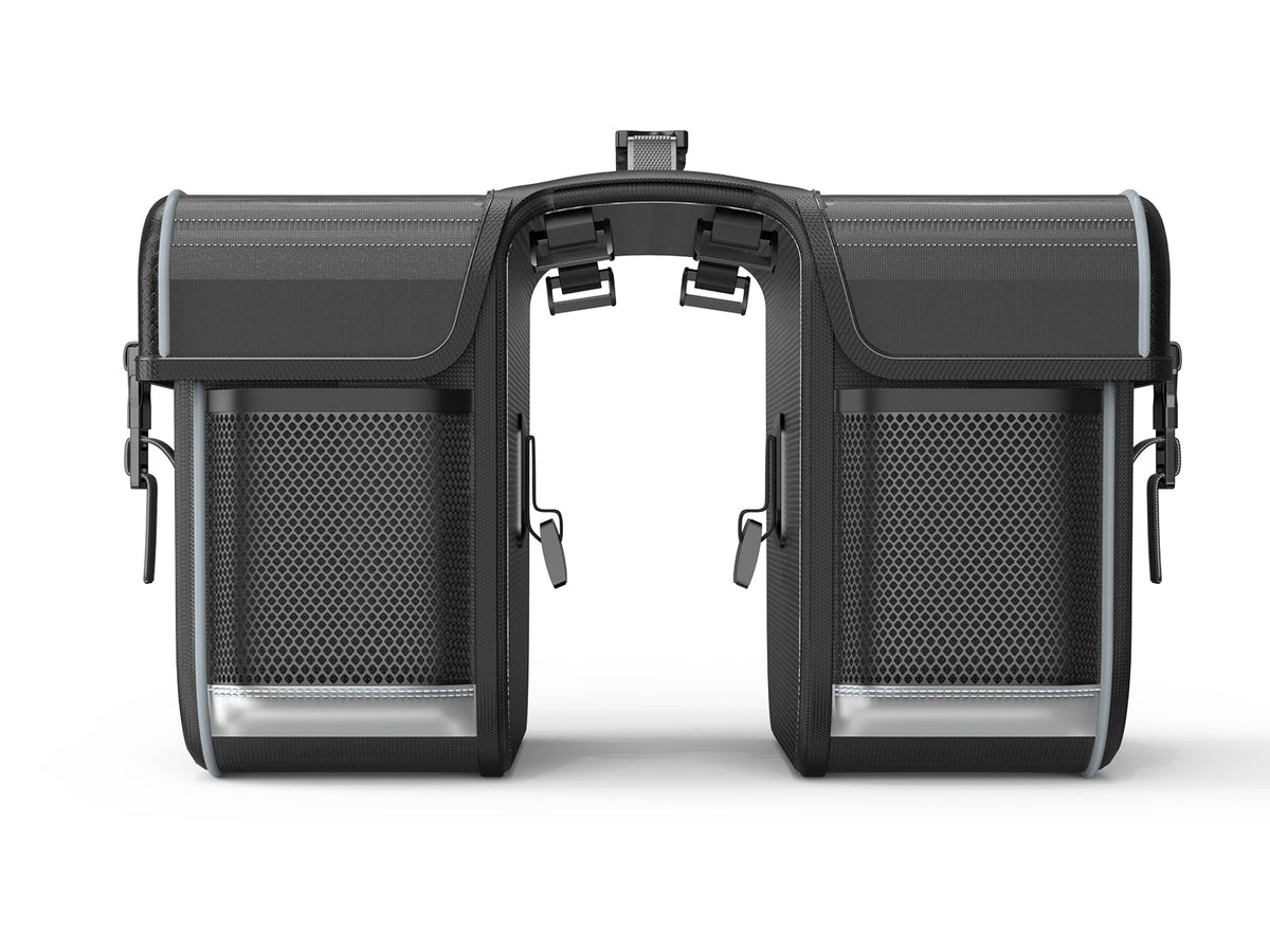 Helokeep Waterproof Rear Rack Double Pannier Bag for E-Bikes