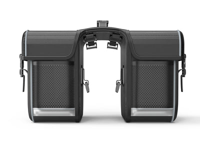 Helokeep Waterproof Rear Rack Double Pannier Bag for E-Bikes