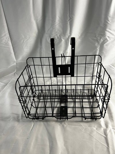 Helokeep Foldable Steel Wire Mesh Bike Basket